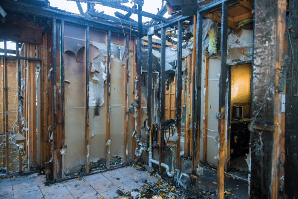 Professional Emergency Fire Cleanup technician working in Virginia, VA